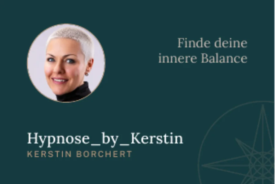 Visitenkarte Hypnose by Kerstin Borchert